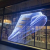 P3.91 P7.81 Led Mesh Transparent Transparent Glass LED Screen Indoor and Outdoor 3D display