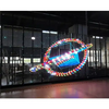 P3.91 P7.81 Led Mesh Transparent Indoor Outdoor Display Screen 1000mmx500mm HD China 1200 Nits Led Video Wall