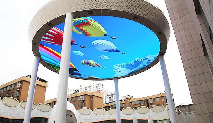 Bold And Innovative Outdoor Promotion Advertising Breakthrough With Outdoor Led Display Screens