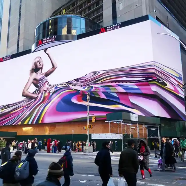 3D outdoor video Naked eye videowall