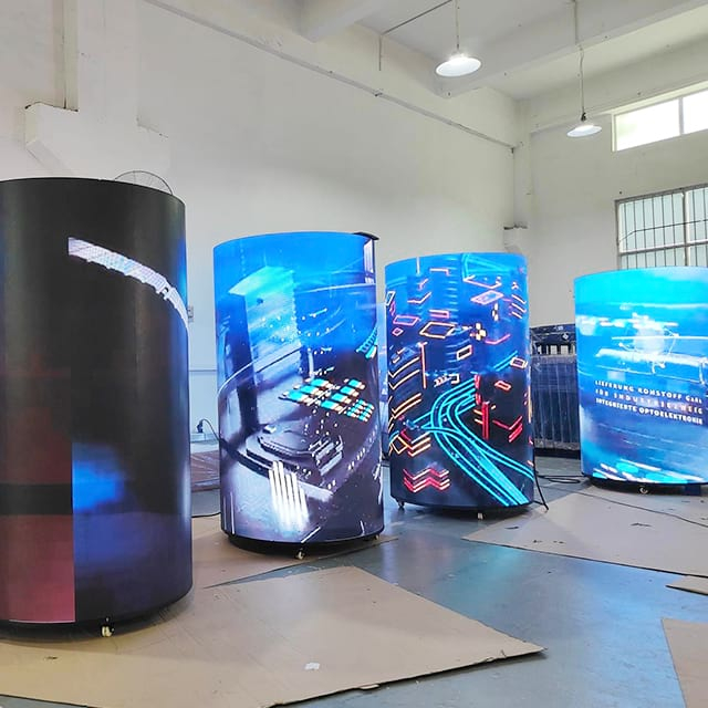 LED Curved Display Screen