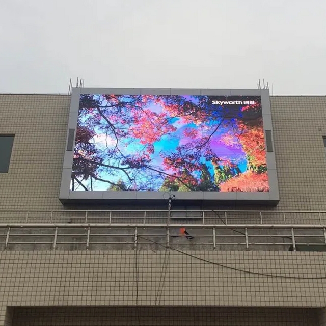 LED戶外大螢幕顯示器高檔新設計3D戶外LED螢幕顯示器防水廣告牌