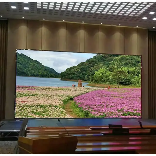 High-definition LED indoor display enhances visual experience of indoor environment