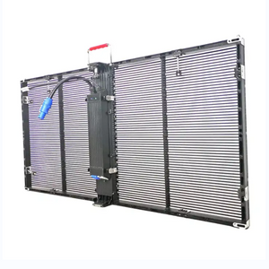 Led Mesh Transparent Digital Large P3.91 P7.81 LED Advertising Screens Transparent Outdoor LED Screen Display Manufacturer