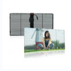 Indoor outdoor p3.91-7.8 curtain window tv glass led panels mesh display transparent led screen