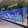 Indoor outdoor p3.91-7.8 curtain window tv glass led panels mesh display transparent led screen