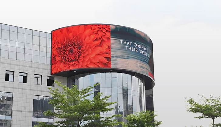 Fusion Of Art And Technology Visual Feast Of Outdoor Led Display Screens