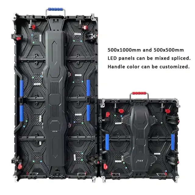 500*500 500*1000MM P3.91 P2.6 2.9MM P3 Hd Rental LED Video Wall Display Screen Panel For Concerts Cinema Events