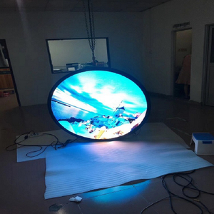 Supply led round screen round cake screen corporate brand LOGO screen full color led display led screen factory direct sales