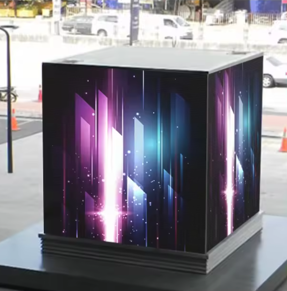 New Design Full Color High Definition Indoor And Outdoor Led Display Cube Screen - Rubik's Cube Screen For Advertising